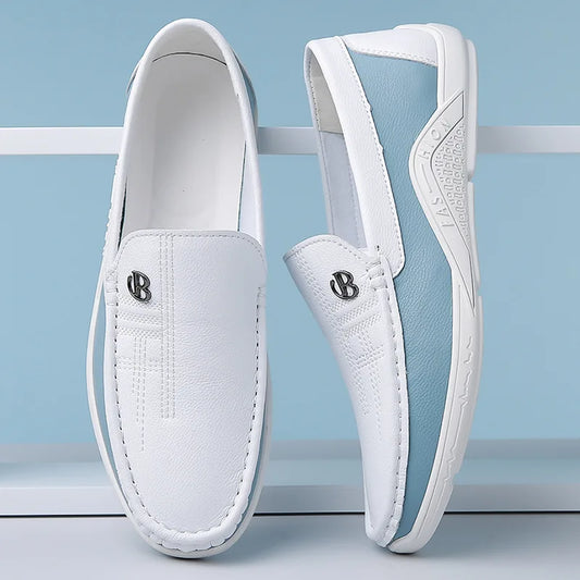 Luca Leather Slip-Ons