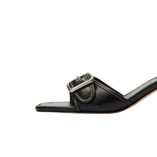 Sandal Black Leather