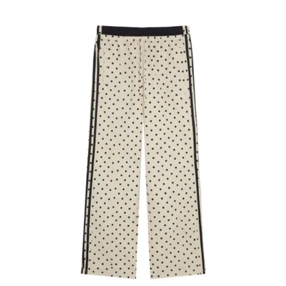 Polka Dot Jacket and Pants Set