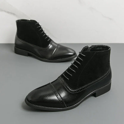 Marco Leather Ankle Boots