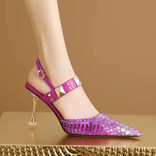 Celeste Backless Heels