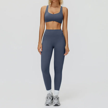 Yoga set 2 pieces women's sportswear gym clothes exercise running fitness set