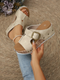 Beige White